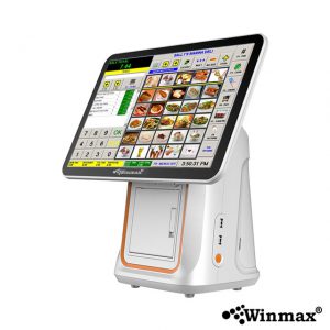 POS จอทัชสกรีน ระบบขายหน้าร้านหน้า 15.6 Winmax-PN15W พร้อมเครื่องพิมพ์ใบเสร็จ 80 มม.