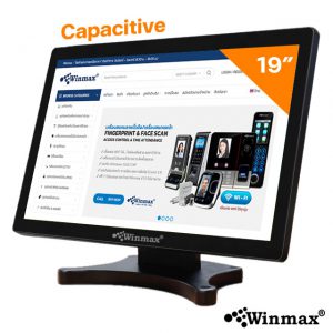 จอทัชสกรีน หน้าจอสัมผัส Winmax-T190C Capacitive ขนาด 19 นิ้ว