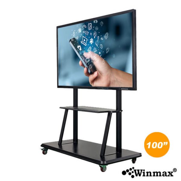จอทัชสกรีนพร้อมขาตั้ง Winmax for Education & Meeting 100 นิ้ว – WM100
