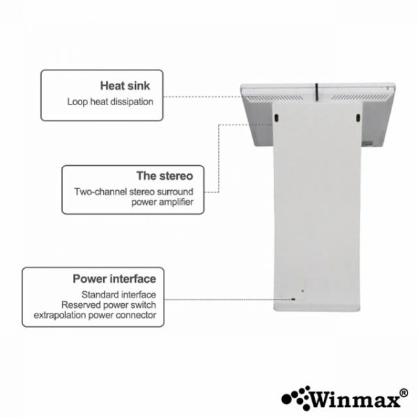 ตู้คีออสทัชสกรีน Winmax Kiosk ขนาด 55 นิ้ว รุ่น Winmax-K055
