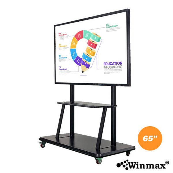 จอทัชสกรีนเพื่อการศึกษา ประชุม นำเสนอสินค้าและบริการ Winmax 65 นิ้ว – WM65