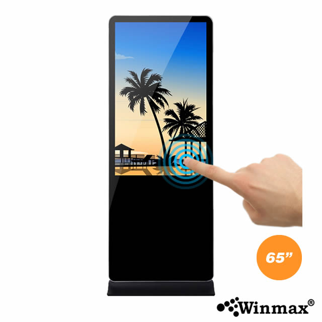 จอแสดงโฆษณาแบบดิจิตอล Winmax Digital Signage 65 นิ้ว แบบจอทัชสกรีน รุ่น Winmax-DST65